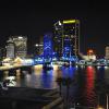 Jacksonville night skyline